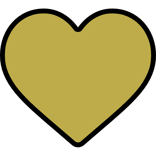 Wishlist heart icon