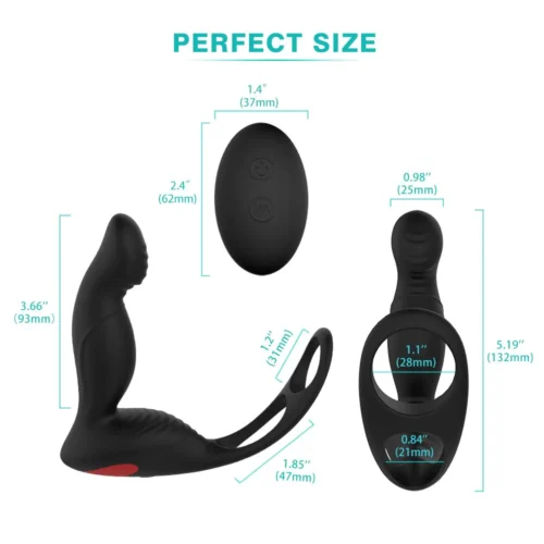 AXE 3 in 1 Prostate Massager Features Adult Luxury