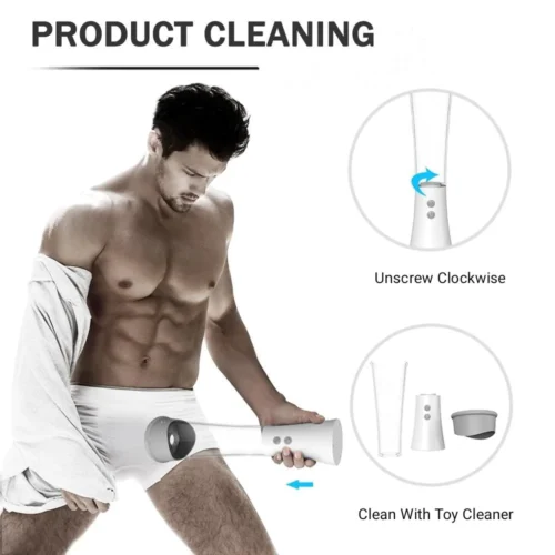 Pro Air Automatic Penis Pump Cleaning Adult Luxury 