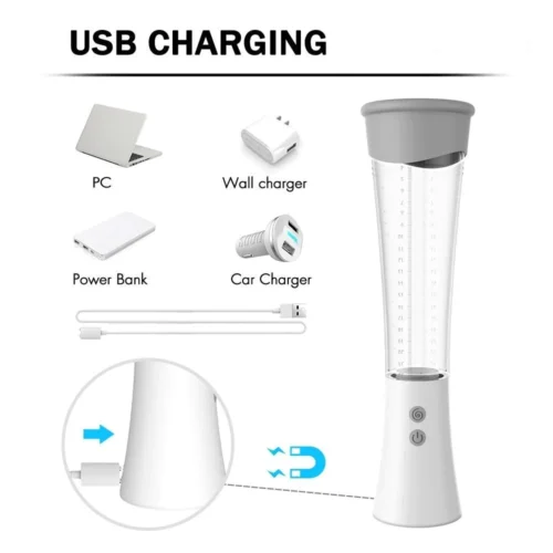 Pro Air Automatic Penis Pump USB Charging Male Masturbator Adult Luxury