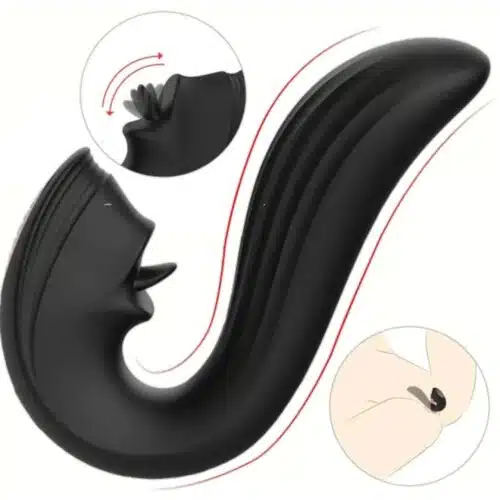 Zuri Licking Luxury G- Spot clitoris Vibrator