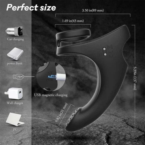 Thor 2 in 1 Mutual Satisfaction Prostate Massager Sex Toy Adult luxury