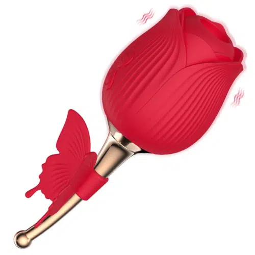 Rose Butterfly Vibrator Adult Luxury