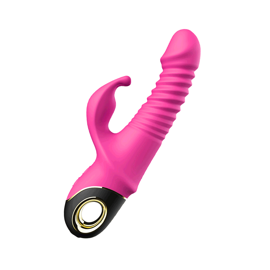 Rabbit thrusting vibrator sex toy for women Adult Luxury 