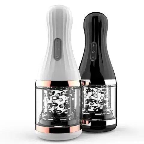360 Rotation Masturbation Cup Intelligent Voice Both Colors Adult Luxury
