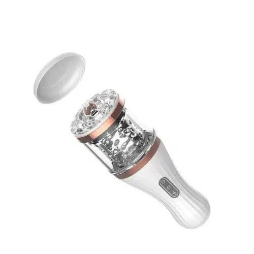 360 Rotation Masturbation Cup Intelligent Voice White Product Adult Luxury