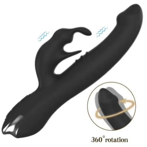 360°Seventh Heaven Rotation Rabbit Vibrator For Women Adult Luxury