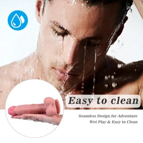 3 D Realistic Silicone Dildo Adult Luxury
