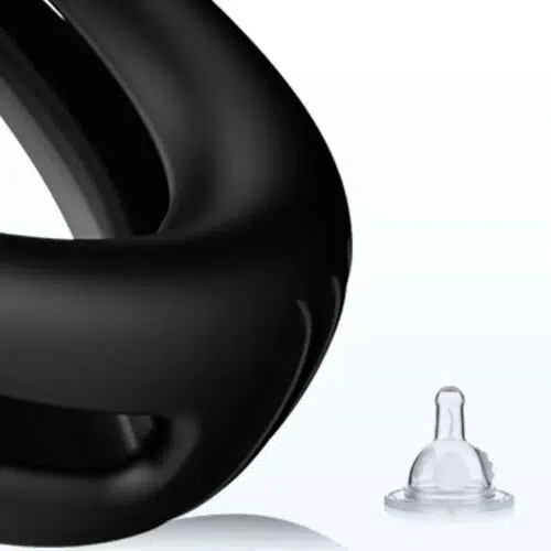 3 in 1 Stay Hard Cock Ring Silicone Material Adult Luxury
