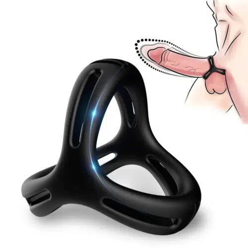 3 in 1 Stay Hard Cock Ring How To use Adult Luxury