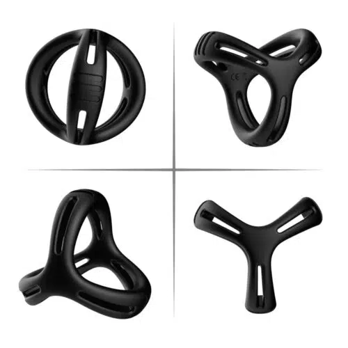 3 in 1 Stay Hard Cock Ring All Angles  Adult Luxury
