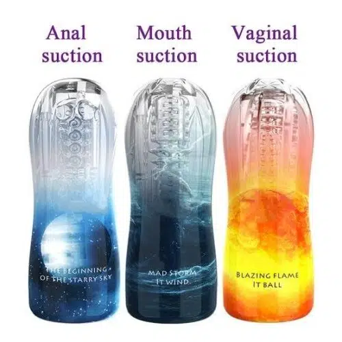 Suction Masturbator (Mouth) Sex Toy For Men Adult Luxury