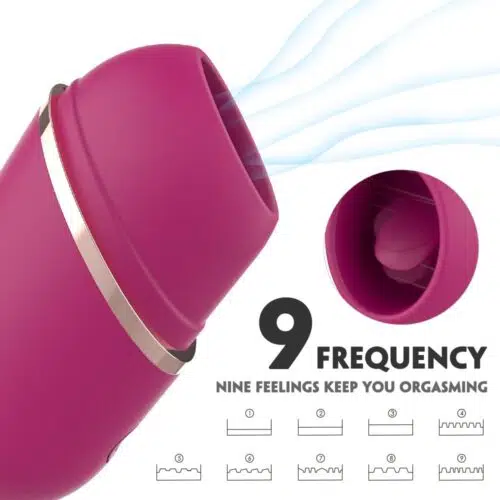  3 in 1 Odyssey Air® BioAir Tongue Vibrator Adult Luxury