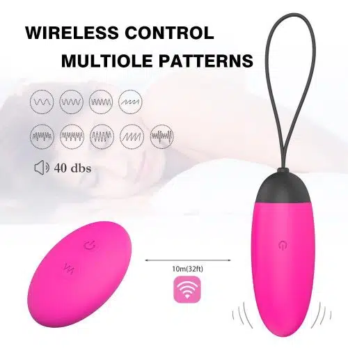 Aphrodisiac Couples Vibrator with Remote Control (Pink) Adult Luxury