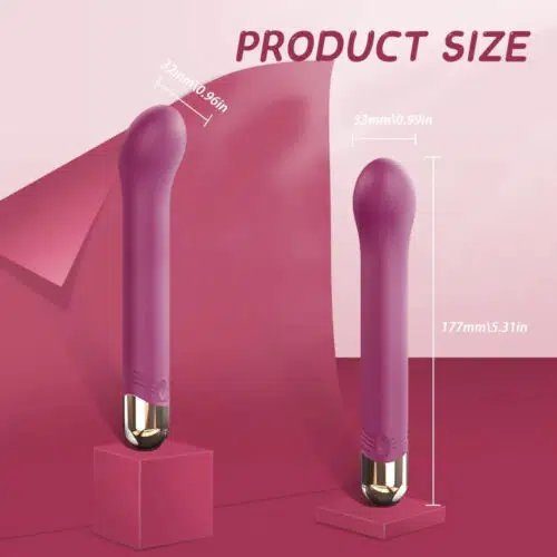 Bliss Point Curve Vibrator Size Dimensions Adult Luxury