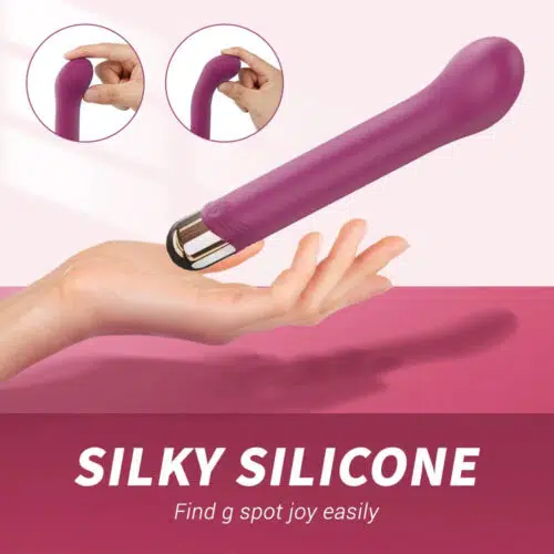Bliss Point Curve Silicone G Spot Vibrator Pink Adult Luxury