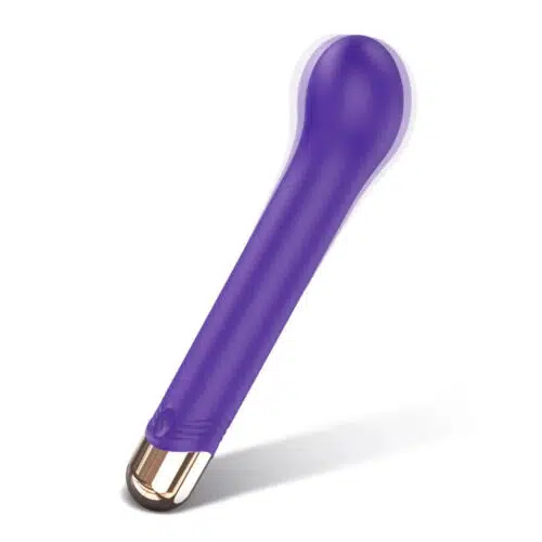 Bliss Point Curve Vibrator Purple Front Adult Luxury