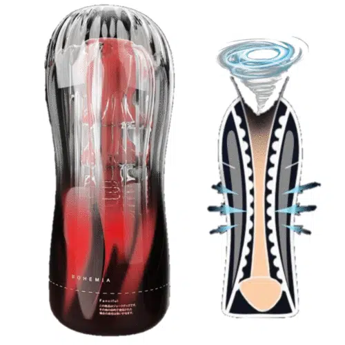 Bohemia Transparent Vacuum Masturbator Sex Toy For Men Adult Luxury