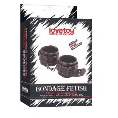 Bondage Fetish Pleasure Handcuffs Lovetoys Adult Luxury 