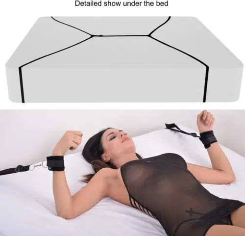 Intimacy Delux Bondage Bed Kit Adult Luxury