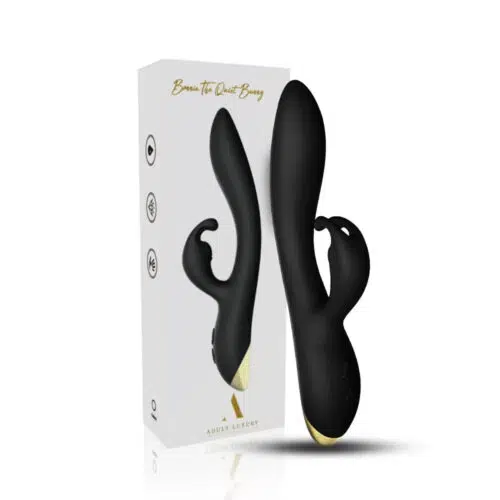 Bonnie® The Quiet Bunny (Black) Vibrator Adult Luxury