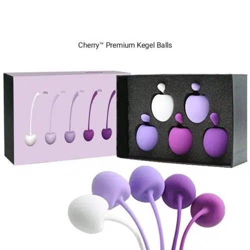 Cherry Premium Kegel Balls Adult Luxury