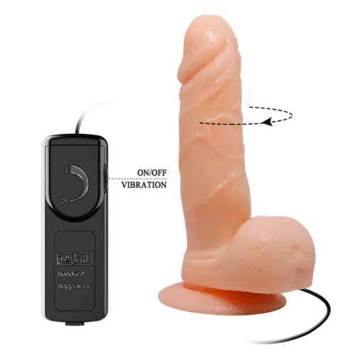 Clone-a-Willy Vibrating Rotating 360° Dildo (16cm x 3.8cm) Adult Luxury