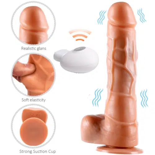 Clone-a-Willy Vibrating Rotating 360° Dildo (19cm x 3.8cm) Adult Luxury