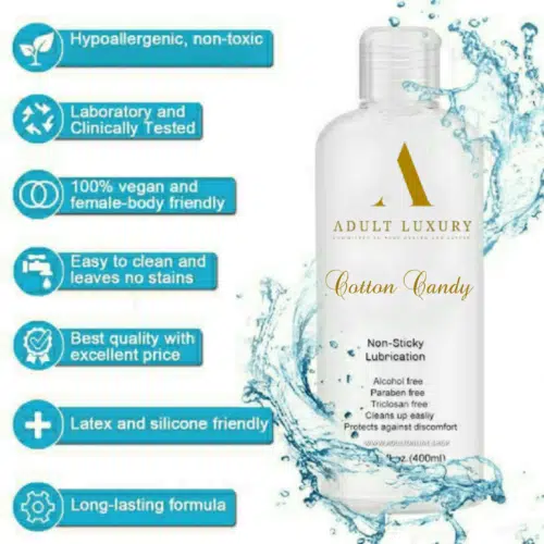 Cotton Candy Lubricant Adult Luxury