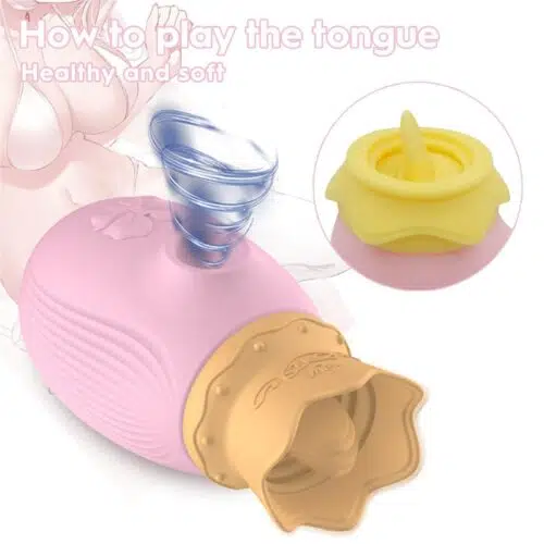 Crown Sucking Tongue Licker Clit Vibrator Adult Luxury