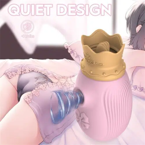 Crown Sucking Tongue Licker Clit Vibrator Adult Luxury