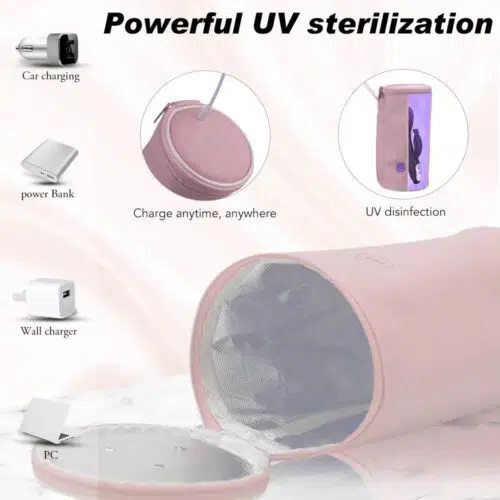 UV Universal Toy Steriliser Bag UV USB Charged Cleaner Adult Luxury