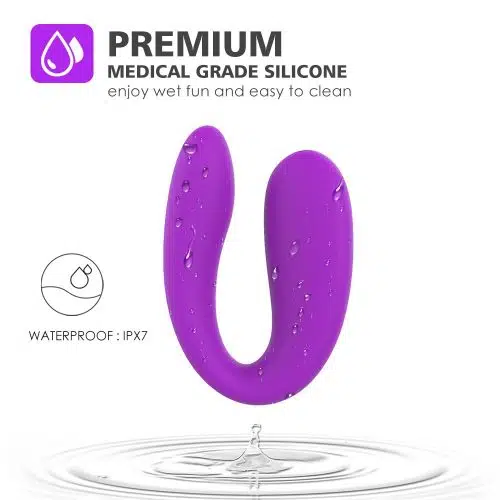 Desirous Vebe® Couples Vibrator ( Purple) Adult Luxury