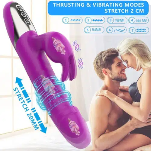 Destiny Thrusting Vibrating Rabbit Couples Play Vibrator Adult Luxury