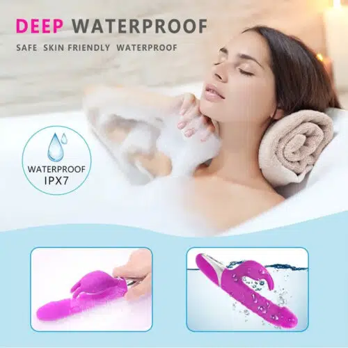 Destiny Thrusting Vibrating Rabbit Waterproof Vibrator Adult Luxury