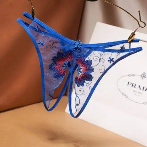 Shasta Sensuality Panties ( Blue) Hot Lingerie Adult luxury