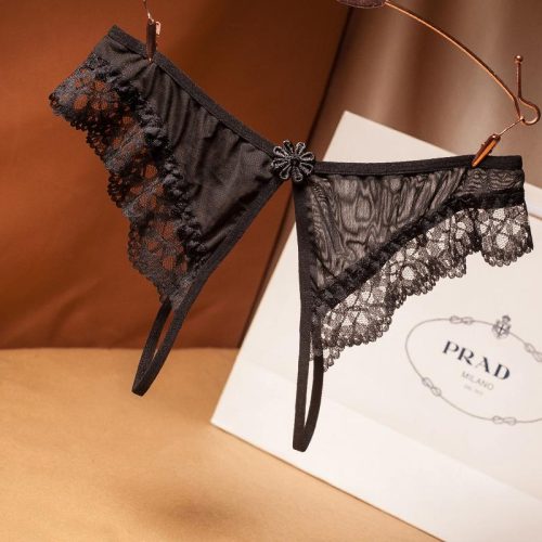 Diva Sensuality Panties ( Black) Lingerie Adult Luxury