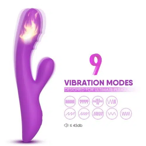 Dixi Heating Clitoral Rabbit Vibrator Adult Luxury