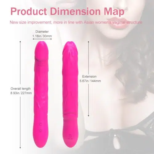 Double Long 360 Double Sided Dildo Adult Luxury