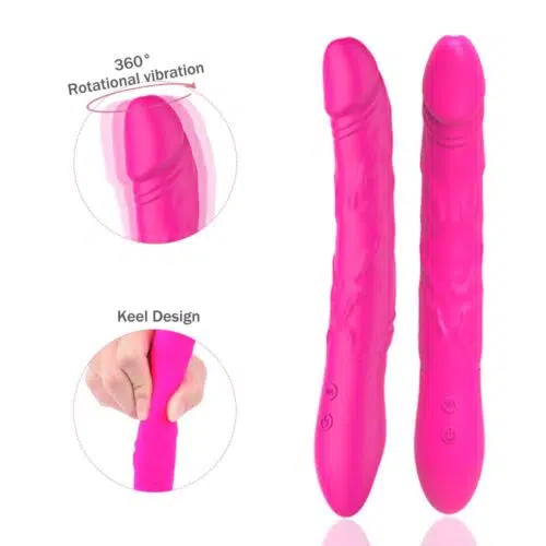 360° Rotating Double Sided Dildo (Pink) Adult Luxury