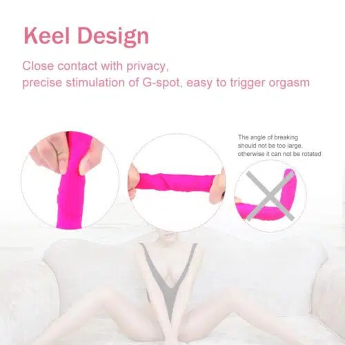 360° Rotating Double Sided Dildo (Pink) Adult Luxury