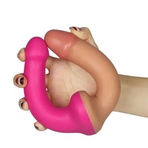 Double Sided Strapless Dildo & Strap-On Adult Luxury