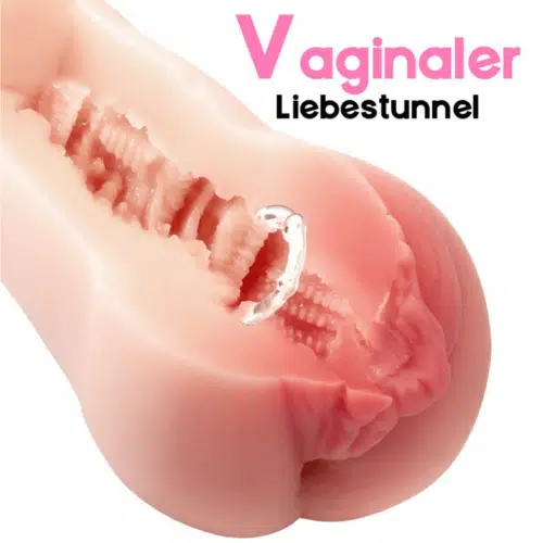 Double Stroke: Vagina and Anal Mastrubator Adult Luxury