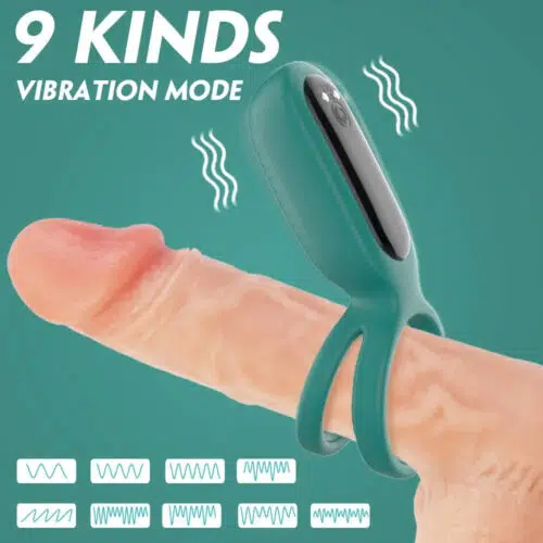 Eco-Vibes Cock Ring 9 Different Vibrator Settings Adult Luxury