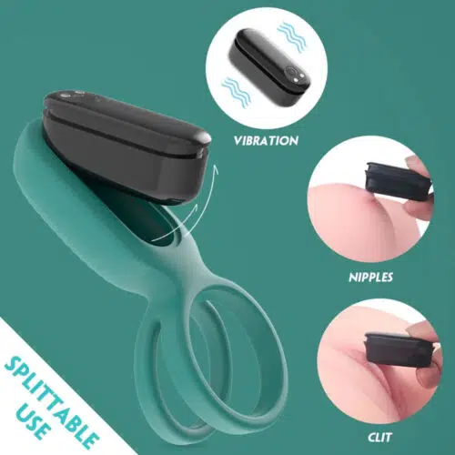 Eco-Vibes Cock Ring Bullet Vibrator Adult Luxury