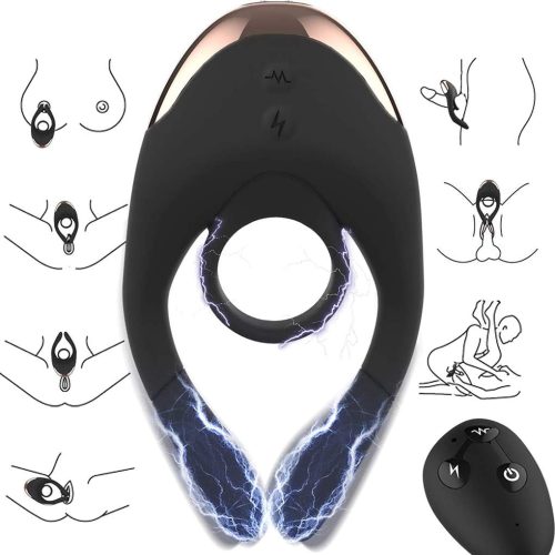 Electric Shock Cock Ring ELECTRIC STIMULATION Adult Luxury