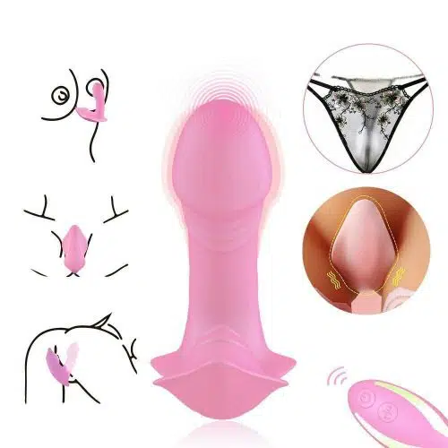 Exotic Couples Panty Vibe panty Vibrator (Pink) Adult Luxury