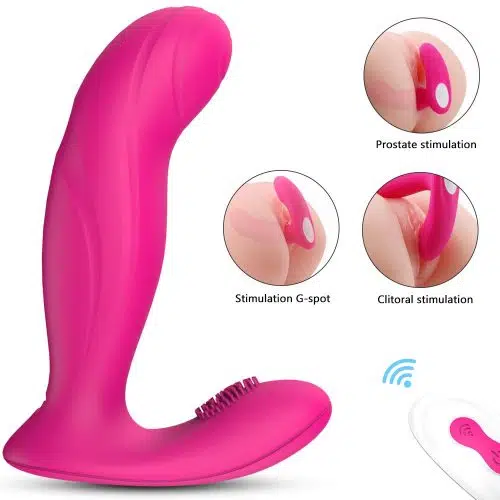 Exotica Unisex Couples Vibrator (Pink) Adult Luxury