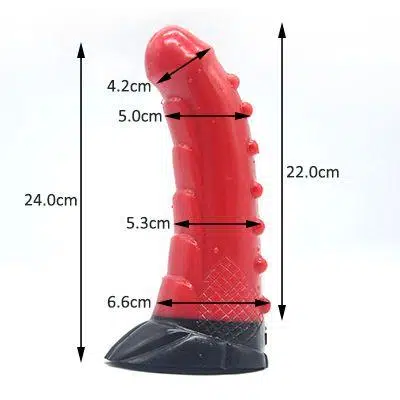 FAAK Studded Dildo Sex toy Adult Luxury