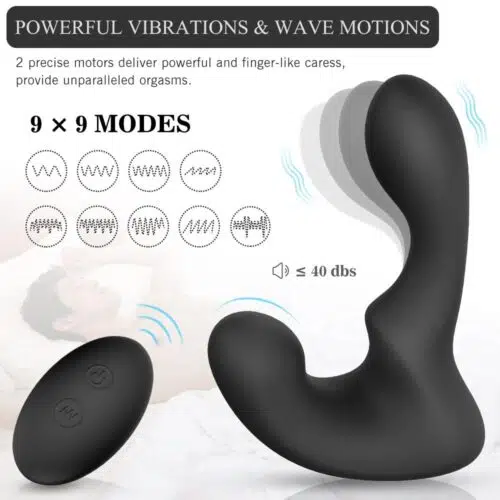 FDA Approved Remote Control Prostate Massager Adult Luxury
